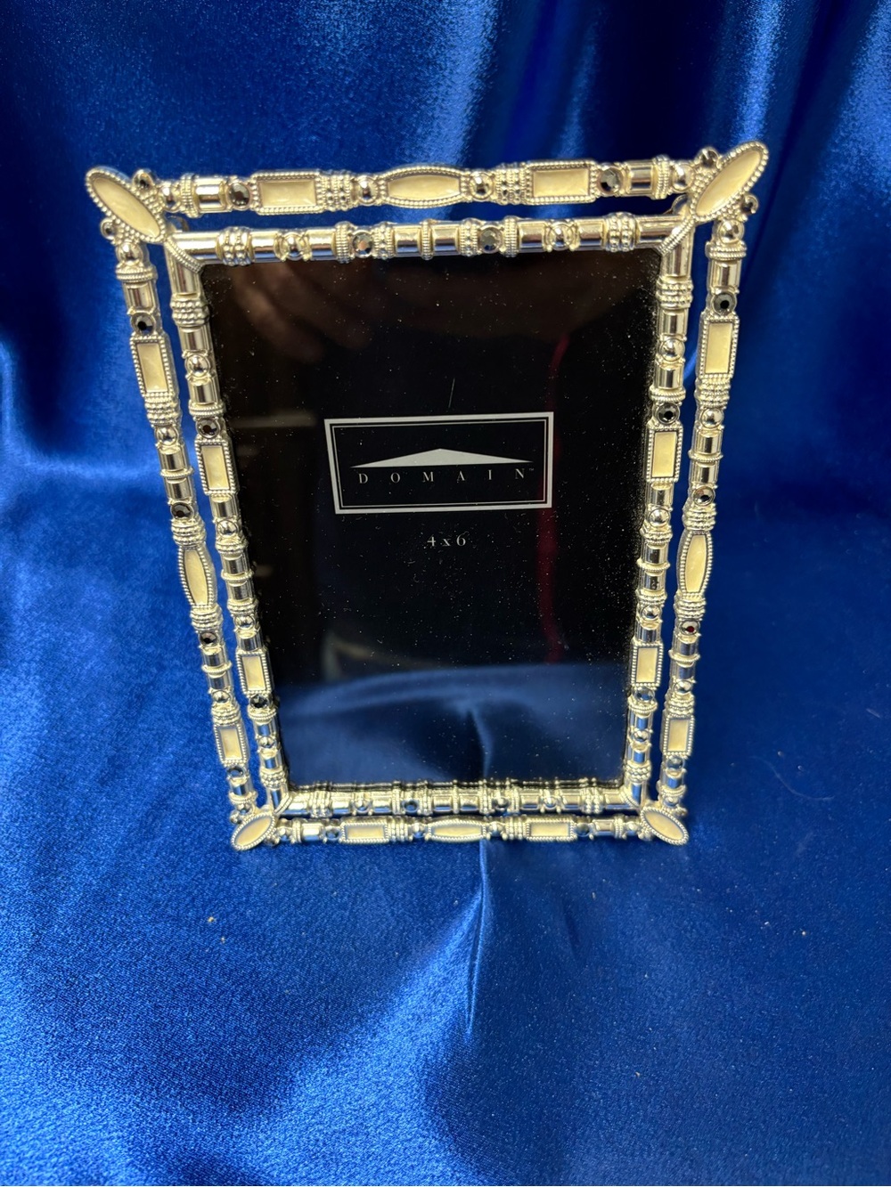Domain Silver Decorative Picture Frame - 4x6
